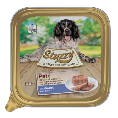 STUZZY CANE PATE' ANATRA 300GR (vaschetta) STUZZY CANE PATE' ANATRA 300GR (vaschetta)