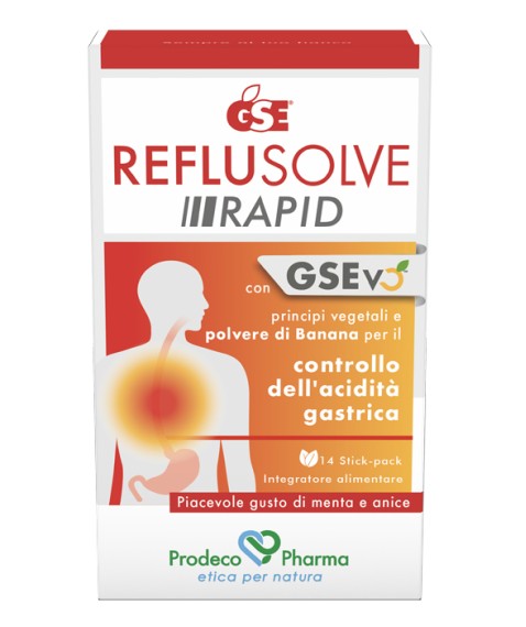 Gse Reflusolve Rapid  14 Stick-Pack da 10ml