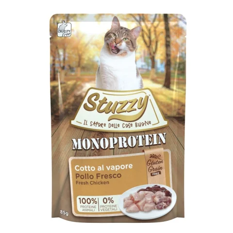 STUZZY GATTO MONOPROTEICO POLLO 85GR (bustina)