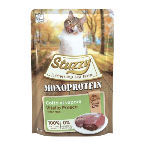STUZZY GATTO MONOPROTEICO VITELLO 85GR (bustina)