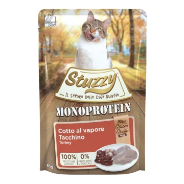 STUZZY GATTO MONOPROTEICO TACCHINO 85GR (bustina)