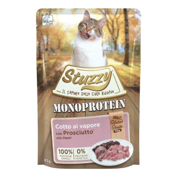 STUZZY GATTO MONOPROTEICO PROSCIUTTO 85GR (bustina)