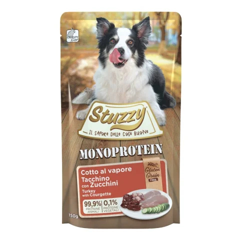 STUZZY CANE MONOPROTEIN TACCHINO ZUCCHINI 150GR (bustina) STUZZY CANE MONOPROTEIN TACCHINO ZUCCHINI 150GR (bustina)