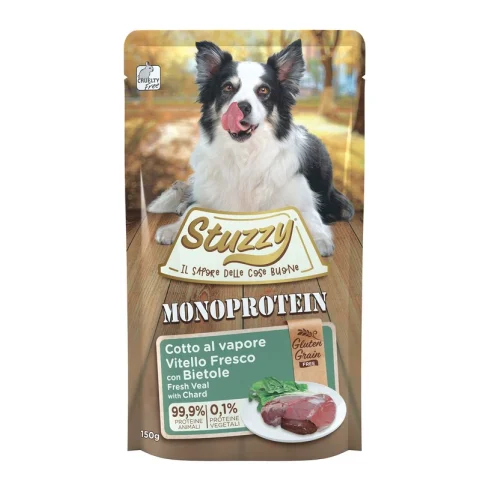 STUZZY CANE MONOPROTEICO VITELLO BIETOLE 150GR (bustina) STUZZY CANE MONOPROTEICO VITELLO BIETOLE 150GR (bustina)