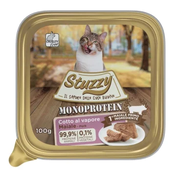 STUZZY GATTO MONOPROTEICO MAIALE 100GR (vaschetta)