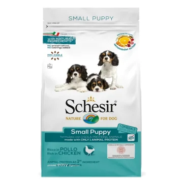 SCHESIR CANE SMALL PUPPY POLLO 800GR