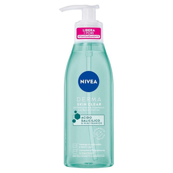 NIVEA DERMA SKIN CL GEL DET 200ML