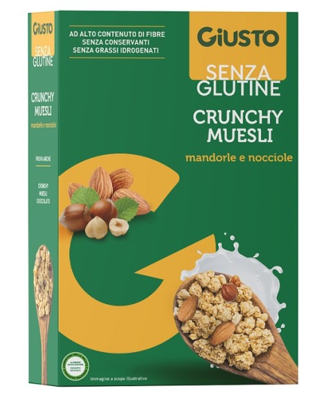 GIUSTO S/G CRUNCHY MUESLI MAND