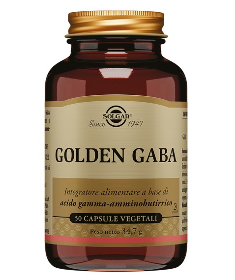 GOLDEN GABA 50CPS VEG SOLGAR