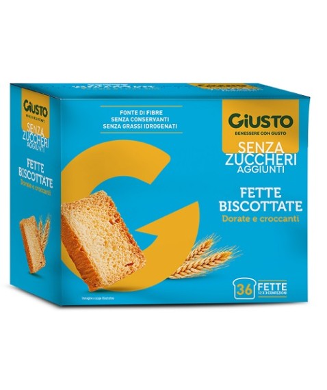 GIUSTO S/Z Fette Bisc.300g