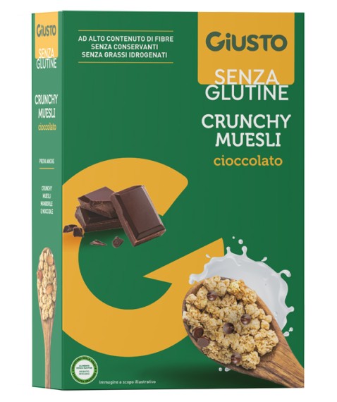 GIUSTO S/G Crunchy Mues Av/Cio