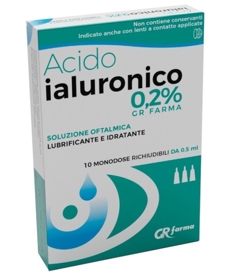 ACIDO IALURONICO 0,2% SOL OFT