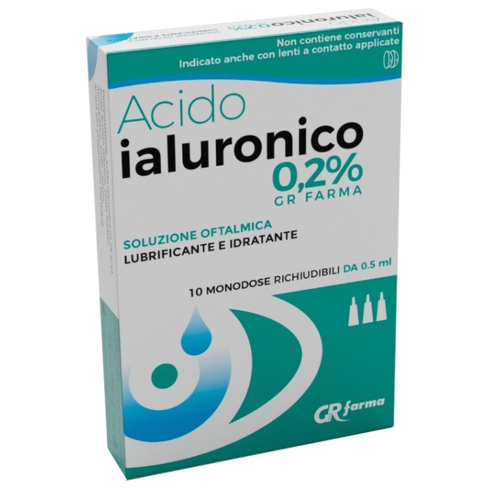 ACIDO IALURONICO 0,2% SOL OFT