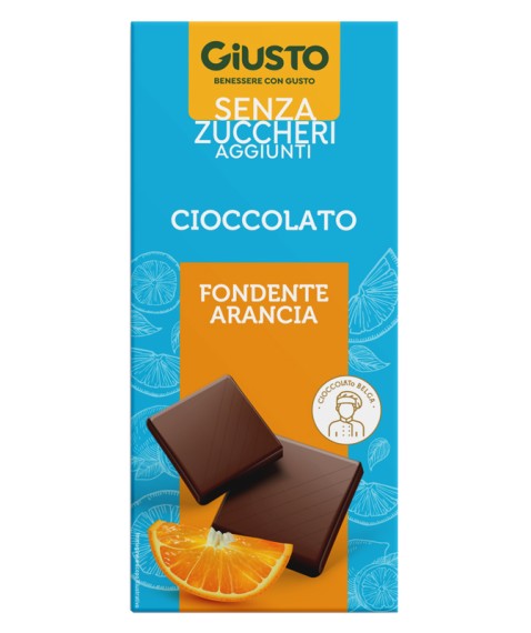 GIUSTO S/Z Ciocc.Arancia 85g