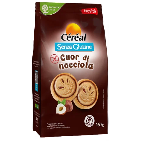 CEREAL Cuor Nocciola 160g