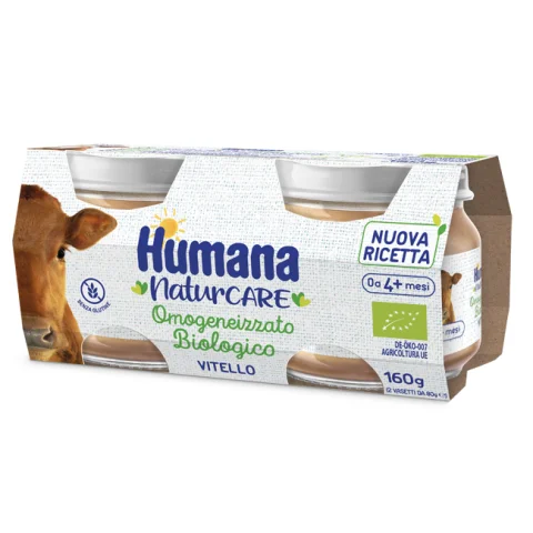 OMO HUMANA Vitello Bio 2x80g OMO HUMANA Vitello Bio 2x80g