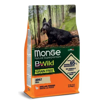 MONGE CANE BWILD GRAIN FREE MINI AD