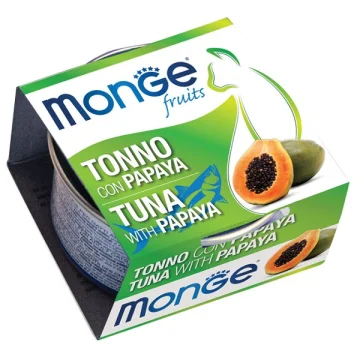 MONGE GATTO FRUIT TONNO PAPAYA 80GR (lattina)