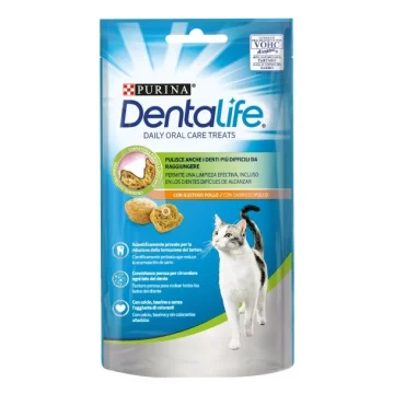 NESTLE' PURINA GATTO SNACK DENTALIFE POLLO 40GR