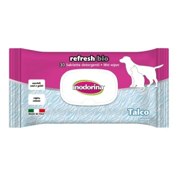INODORINA SALVIETTE REFRESH BIO TALCO 30PZ