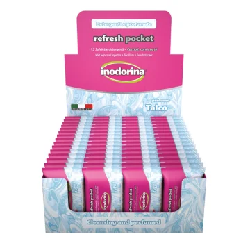 INODORINA SALVIETTE REFRESH POCKET TALCO 15PZ
