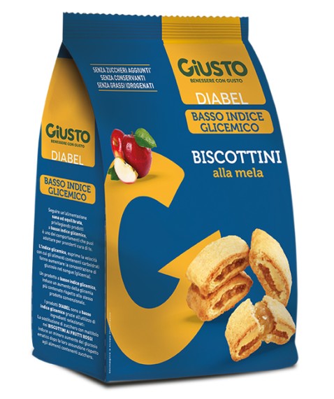 GIUSTO S/Z Bisc.Mela 250g