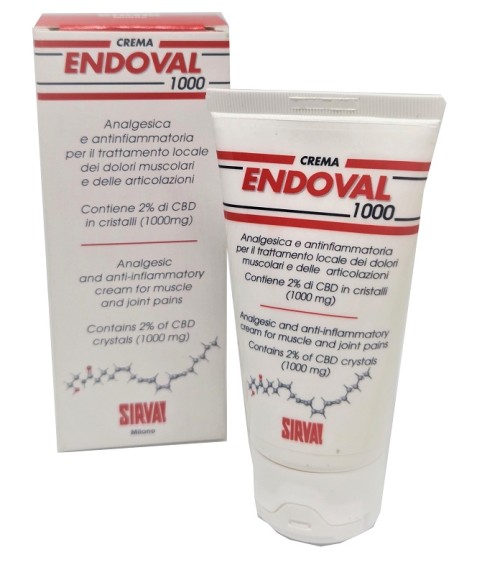 ENDOVAL*1000 Crema 2% CBD 50g