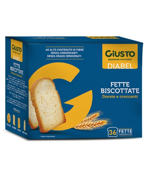 GIUSTO DIABEL FETTE BISC 300G