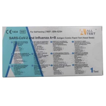 TEST ANTIGENICO PER RILEVAZIONE INFLUENZA E COVID