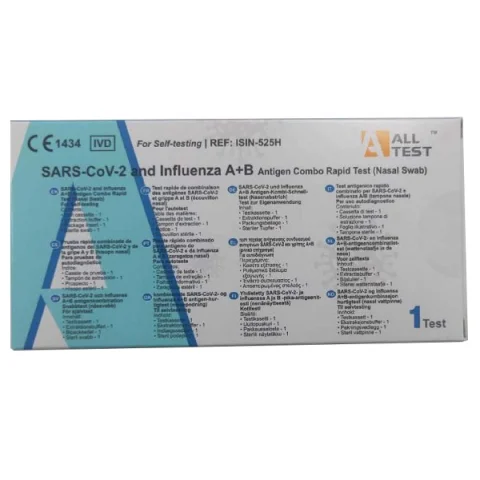 TEST ANTIGENICO PER RILEVAZIONE INFLUENZA E COVID