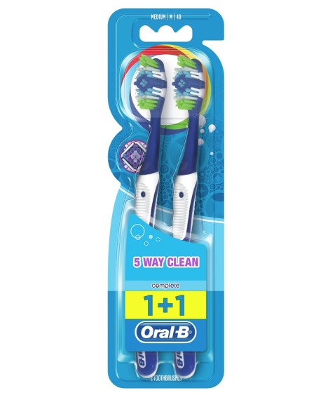 ORAL B COMPLETE 5IN1 40 MED BIP