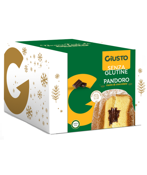 GIUSTO S/G Pandoro Cuore Cacao