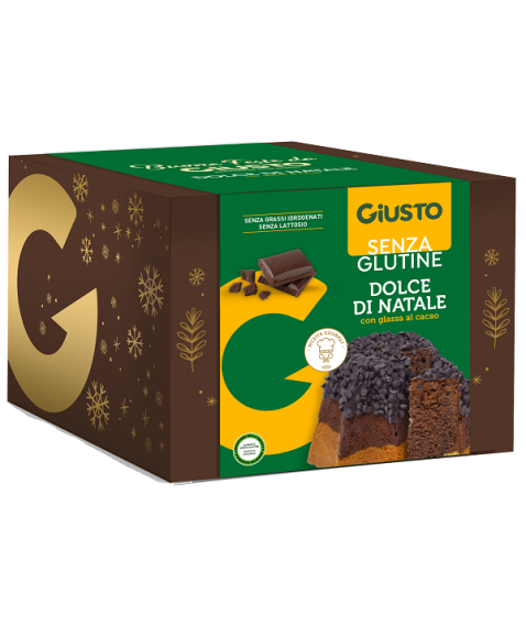 GIUSTO S/G Pandoro Ciocc.500g