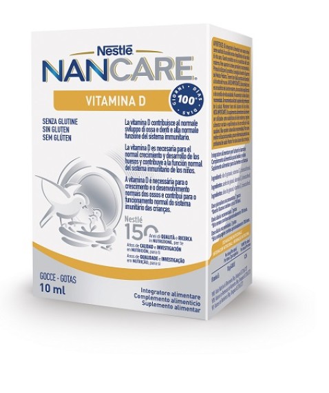 NANCARE VITAMINA D GOCCE 10ML