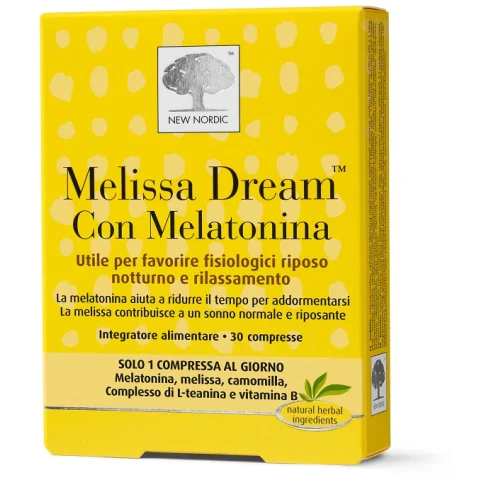 MELISSA DREAM MELATONINA 30CPR MELISSA DREAM MELATONINA 30CPR