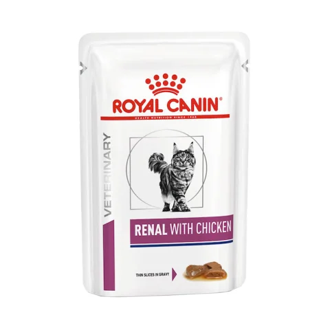 ROYAL CANIN GATTO DIET RENAL POLLO 12x85GR (blister)