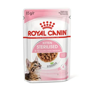 ROYAL CANIN GATTO KITTEN STERILISED GRAVY (IN SALSA) 85GR (bustina)