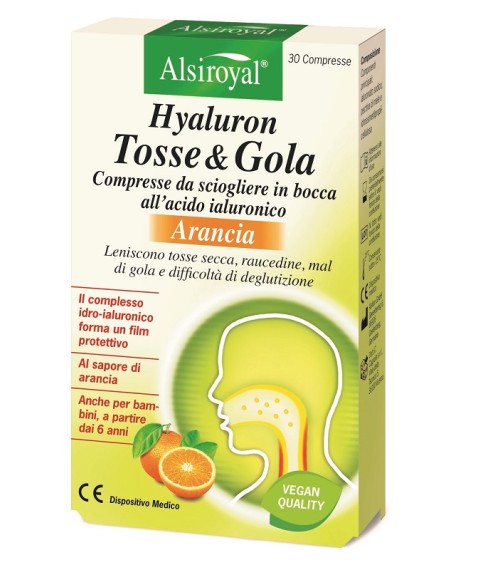 HYALURON TOSSE&GOLA ARA 30CPR