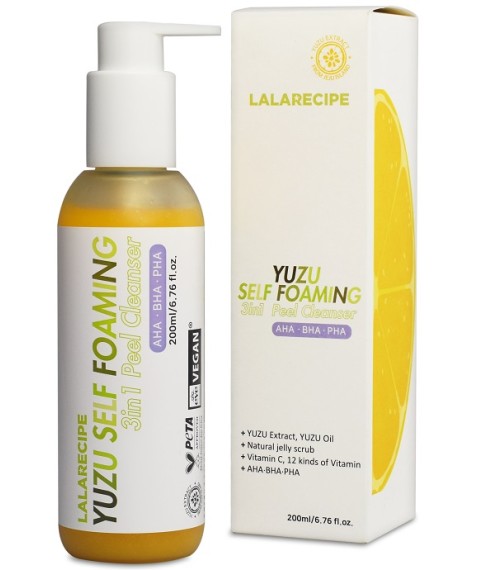 LALARECIPE YUZU SELF FOAM 3IN1