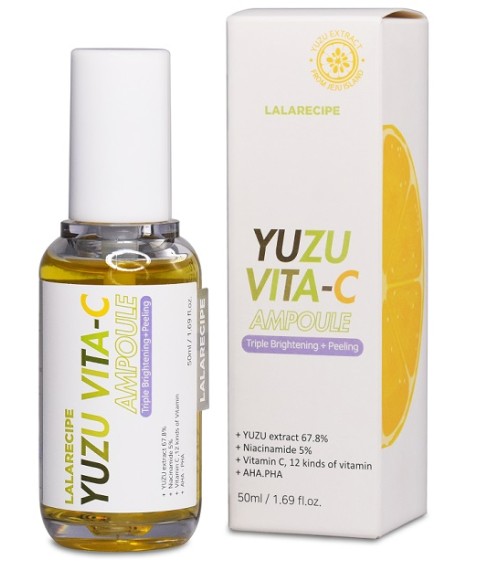 LALARECIPE YUZU VITA C AMPOULE