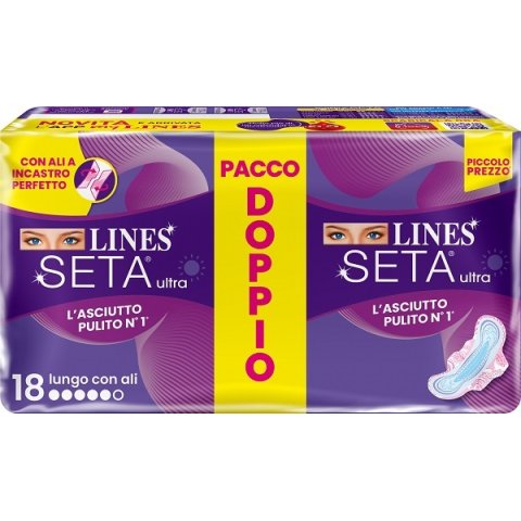 LINES SETA ULTRA ALI LUNGO X 18 LINES SETA ULTRA ALI LUNGO X 18