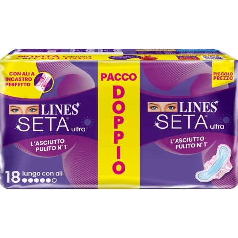 LINES SETA ULTRA ALI LUNGO X 18