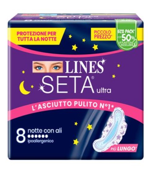 LINES SETA ULTRA NOTTE 8PZ