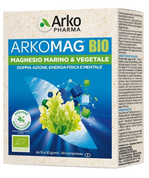 ARKOMAG Bio Magnesio Mar.30Cpr