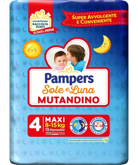 Pampers Sl Mut Mx 15pz