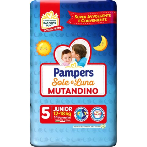 Pampers Sl Mut Junior 14pz Pampers Sl Mut Junior 14pz