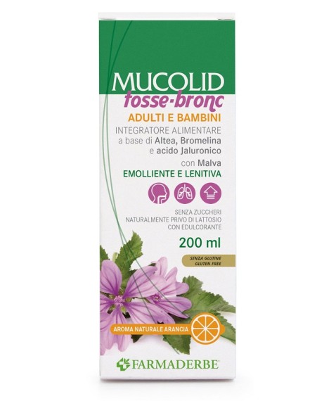 MUCOLID TOSSE BRONC 200ML ARA