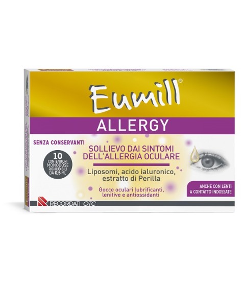 EUMILL ALLERGY GTT OCUL 10FL