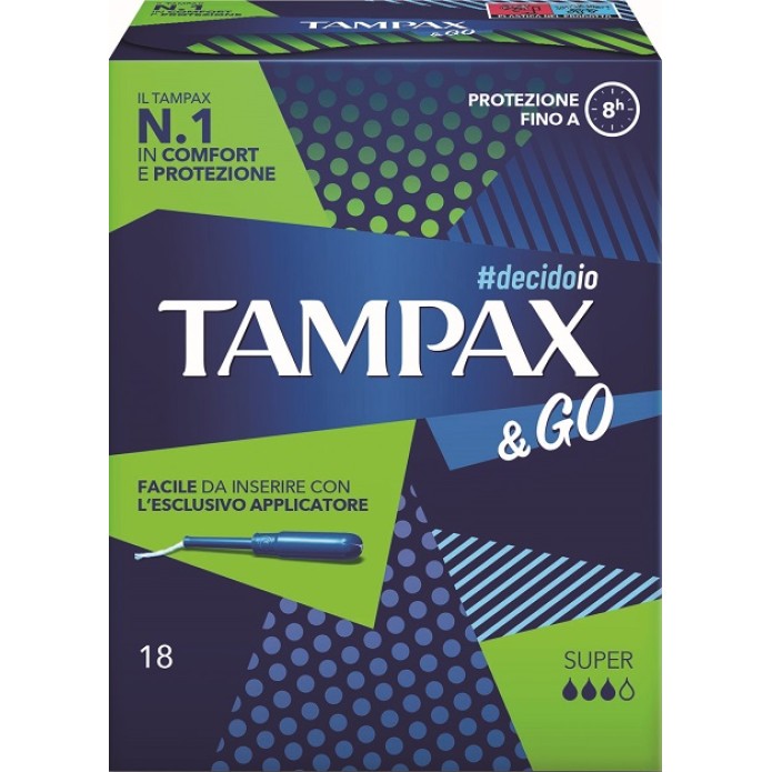 TAMPAX &GO SUPER X 18