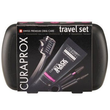 CURAPROX BLACK IS WHITE TRAVEL